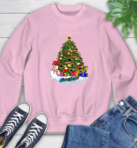San Jose Sharks Merry Christmas NHL Hockey Sports Sweatshirt 9