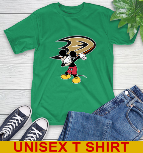 Anaheim Ducks NHL Hockey Dabbing Mickey Disney Sports T-Shirt 7