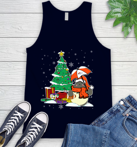Denver Broncos NFL Football Cute Tonari No Totoro Christmas Sports Tank Top 2