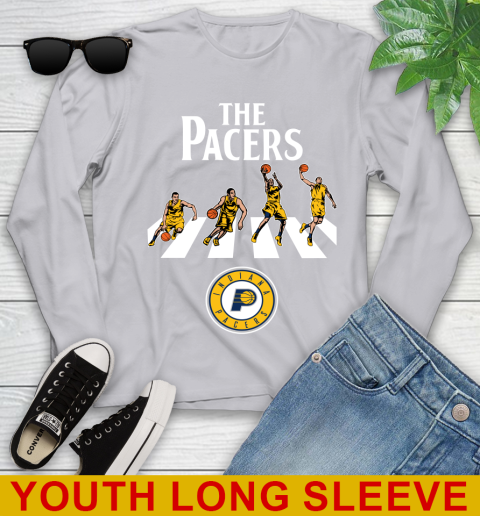 NBA Basketball Indiana Pacers The Beatles Rock Band Shirt Youth Long Sleeve 5