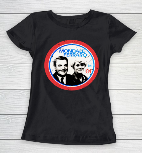 Walter Mondale Geraldine Ferrero Vintage 1984 Election Women's T-Shirt