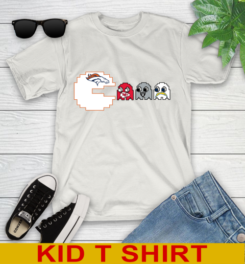 Denver Broncos NFL Football Pac Man Champion Youth T-Shirt 12