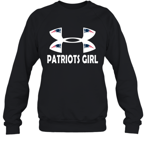 NFL New England Patriots Girl Under Armour Football Sports O1jlELGqq0n sweatshirt 35 95 151514 front black