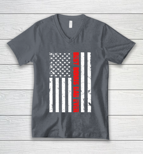 Mens Best Bonus Dad Ever American Flag Tshirt Father Day Gift Mens Best Bonus Dad Ever American Flag Tshirt Father Day Gift