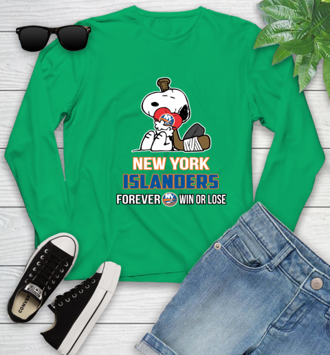 NHL The Peanuts Movie Snoopy Forever Win Or Lose Hockey New York Islanders 130