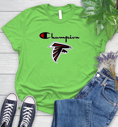 NFL Football Atlanta Falcons Champion Shirt Women's T-Shirt 7