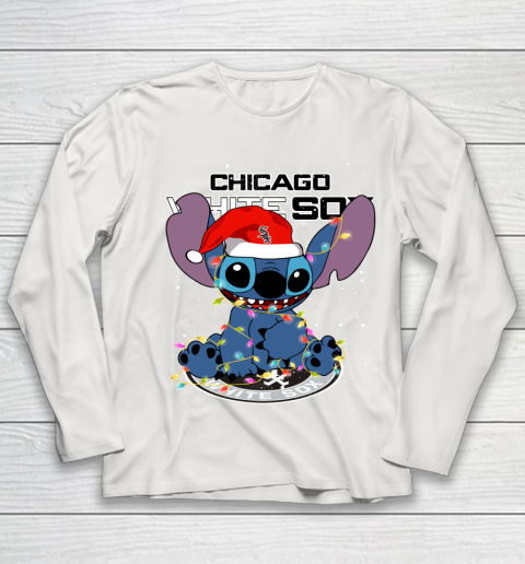 Chicago White Sox MLB noel stitch Baseball Christmas Youth Long Sleeve 8