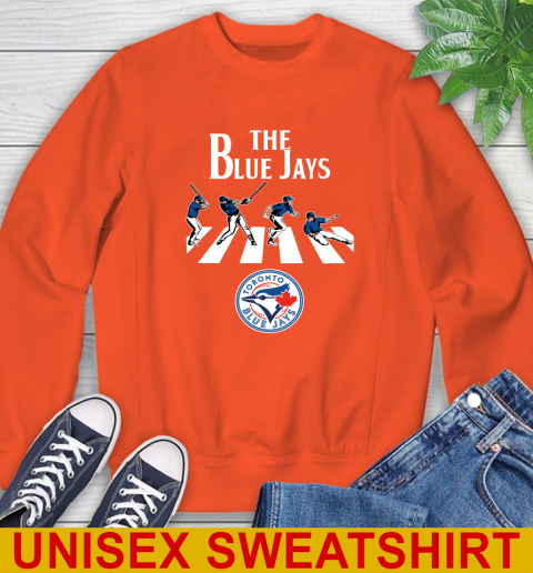 MLB Baseball Toronto Blue Jays The Beatles Rock Band Shirt Sweatshirt 3