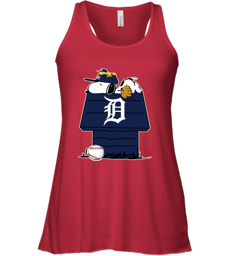 Detroit Tigers Snoopy And Woodstock Resting Together MLB Shirt -  High-Quality Printed Brand