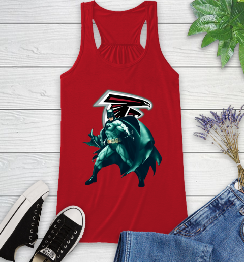 NFL Batman Football Sports Atlanta Falcons Racerback Tank 6