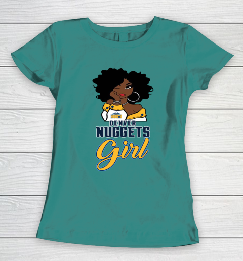 Denver Nuggets Girl NBA Women's T-Shirt 12