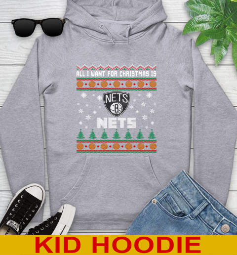 NBA Basketball All I Want For Christmas Is Brooklyn Nets 133