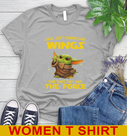 Baby Yoda Angel Don't Always Have Wings They Have The Force Shirt 89