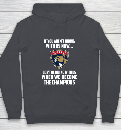 NHL Florida Panthers Hockey We Become The Champions Youth Hoodie 5