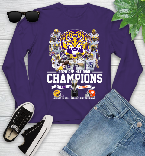 LSU Tigers 2020 Cfp National Champions Shirt 116