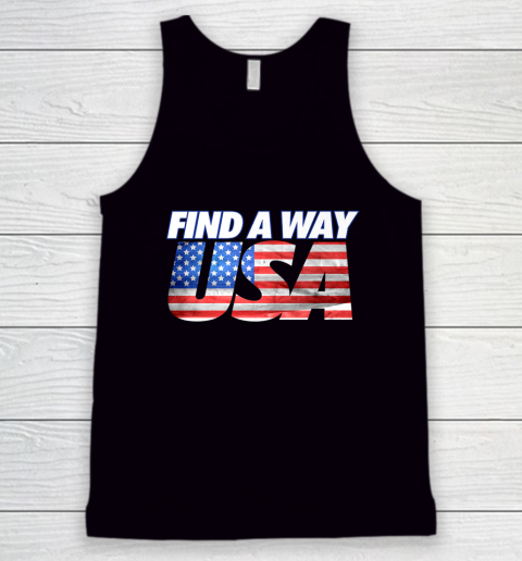 Find A Way USA Flag Tank Top