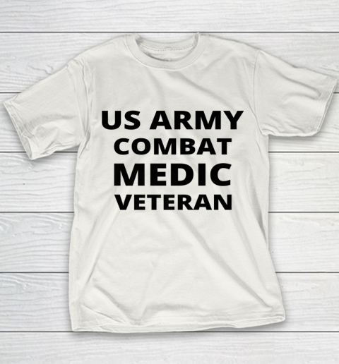 Army Combat Medic Veteran Youth T-Shirt