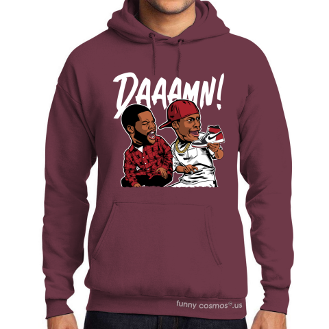 Air Jordan 1 Black Toe Matching Sneaker Shirt Daaamn Meme Red Black And White Sneaker Cardinal Tshirt