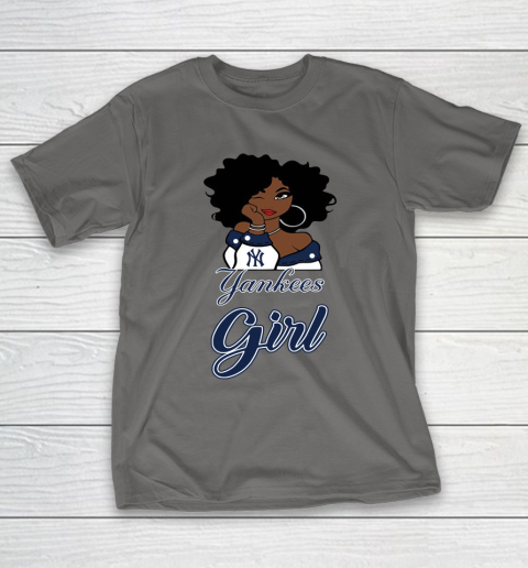 New York Yankeess Girl MLB T-Shirt 9