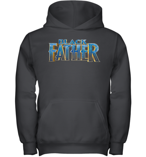 Black Father Black Panther 2 Youth Hoodie