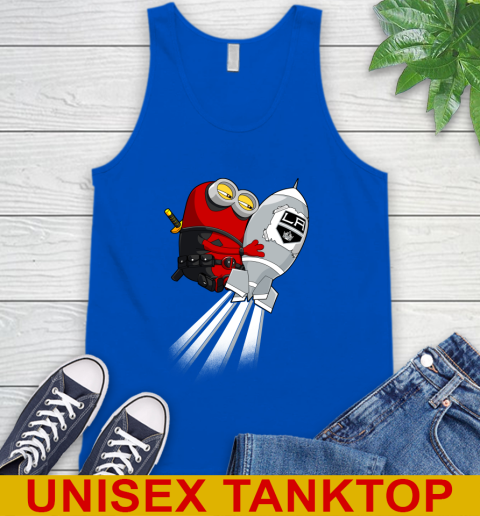 NHL Hockey Los Angeles Kings Deadpool Minion Marvel Shirt Tank Top 5 NHL Hockey Los Angeles Kings Deadpool Minion Marvel Shirt Tank Top - Image 5