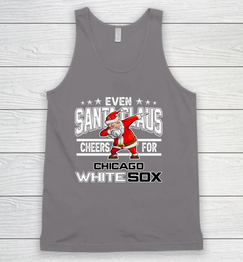 Chicago White Sox Even Santa Claus Cheers For Christmas MLB Tank Top 6