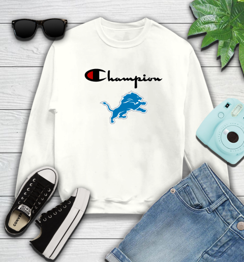 NFL Football Detroit Lions Champion Shirt Sweatshirt