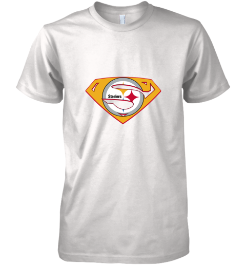 Superman Steelers Premium Men's T-Shirt