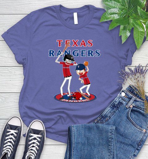 MLB Texas Rangers Rick And Morty Baseball 101