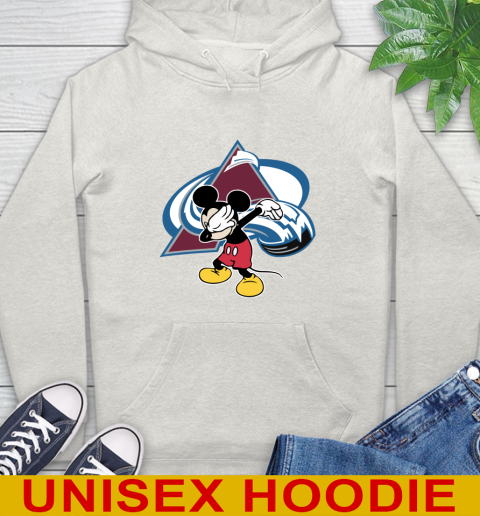 Colorado Avalanche NHL Hockey Dabbing Mickey Disney Sports Hoodie 12