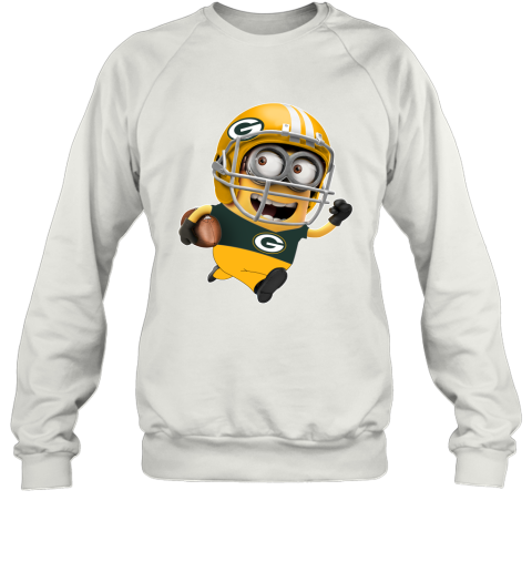 NFL Green Bay Packers Minions Disney Football Sports V-Neck T-Shirt