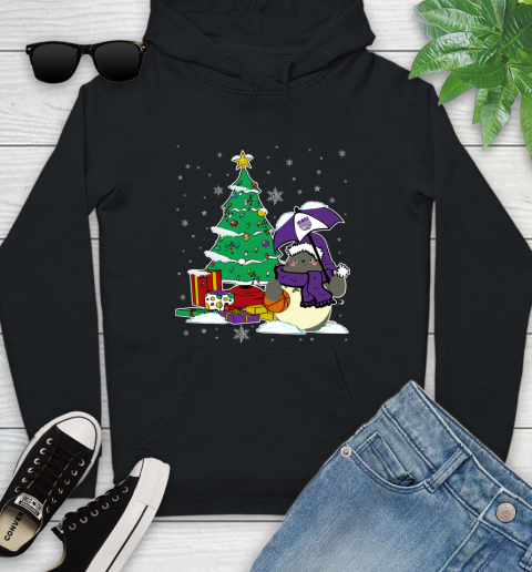Sacramento Kings NBA Basketball Cute Tonari No Totoro Christmas Sports Youth Hoodie