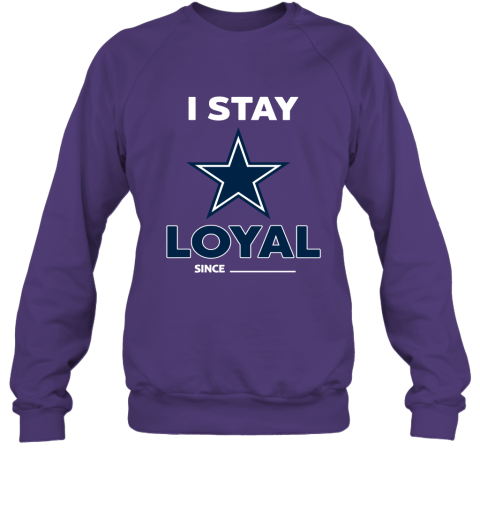 Dallas Cowboys I Stay Loyal Since Personalized Youth Hoodie 