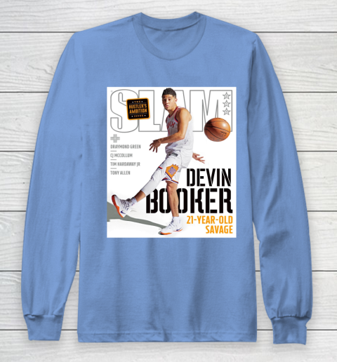 Devin Booker Slam Magazine Cover Phoenix Suns Long Sleeve T-Shirt 8