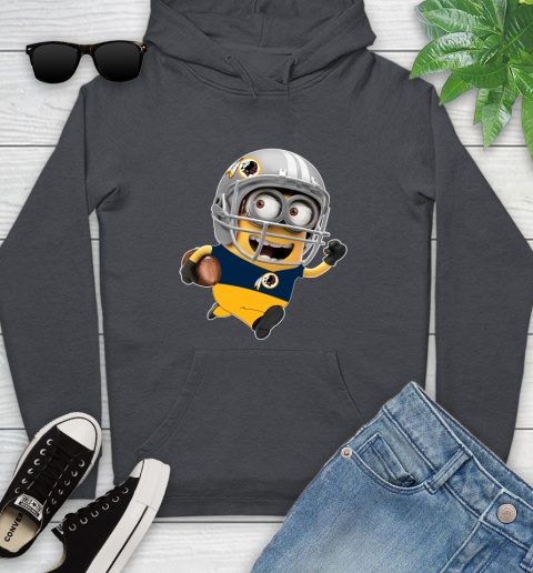 NFL Washington Redskins Minions Disney Football Sports Youth Hoodie 8