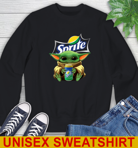 Star Wars Baby Yoda Hugs Sprite Soft Drink Shirt 26