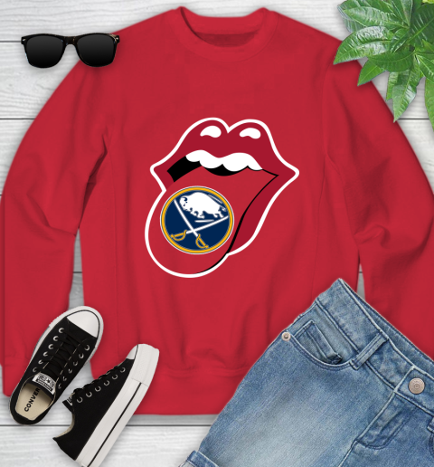 Buffalo Sabres NHL Hockey Lips I Root For My Team Adoring Fan 123
