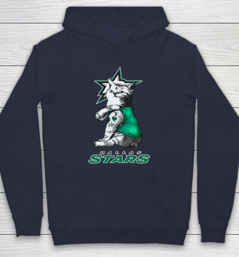 NHL My Cat Loves Dallas Stars Hockey Hoodie 2