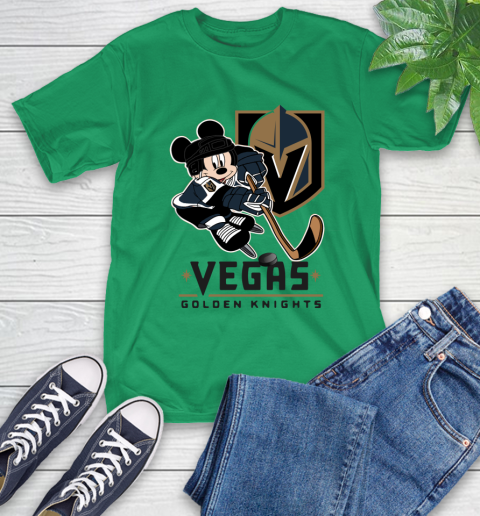 NHL Vegas Golden Knights Mickey Mouse Disney Hockey T Shirt T-Shirt 7