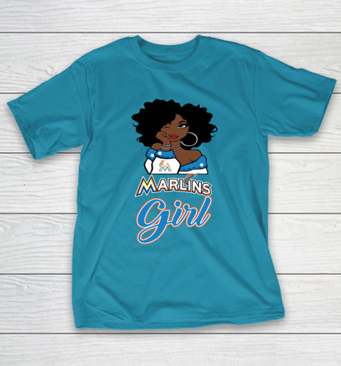Miami Marlinss Girl MLB T-Shirt 8
