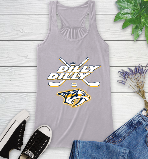 NHL Nashville Predators Dilly Dilly Hockey Sports Racerback Tank 5