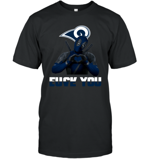 NFL Los Angeles Rams Deadpool Love You Fuck You Football Sports NFL Los Angeles Rams Deadpool Love You Fuck You Football Sports
