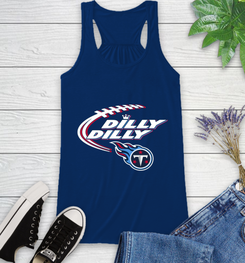 NFL Tennessee Titans Dilly Dilly Football Sports Racerback Tank 9