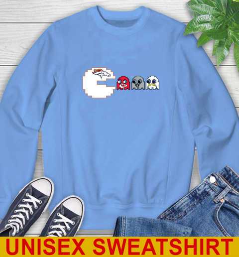Denver Broncos NFL Football Pac Man Champion Sweatshirt 11