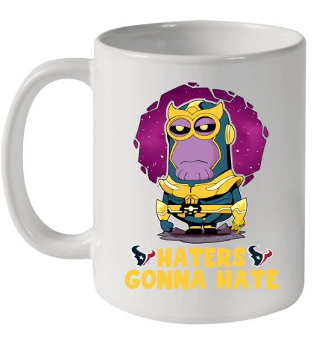 NFL Football Houston Texans Haters Gonna Hate Thanos Minion Marvel Shirt Ceramic Mug 11oz