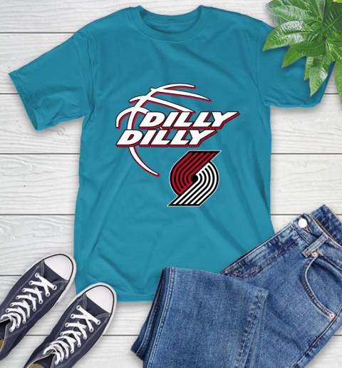 NBA Portland Trail Blazers Dilly Dilly Basketball Sports T-Shirt 8