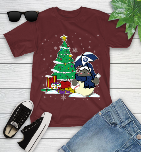 San Diego Padres MLB Baseball Cute Tonari No Totoro Christmas Sports Youth T-Shirt 14