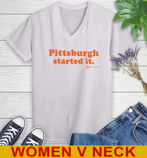 Pittsburgh Started It T shirt 77