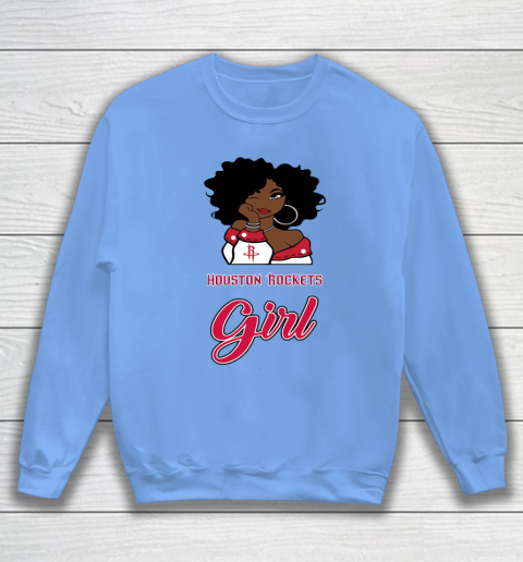 Houston Rockets Girl NBA Sweatshirt 9