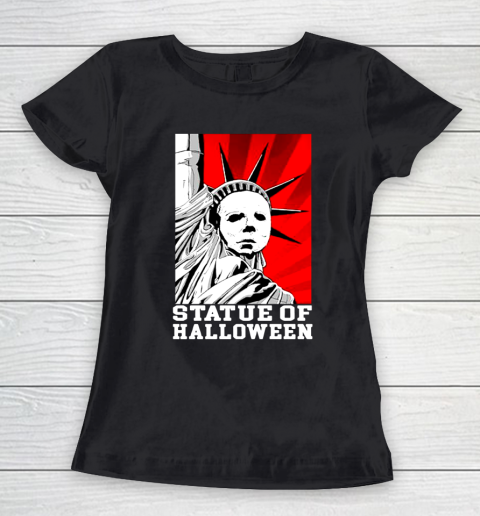 Michael Myers Statue Of Halloween Women's T-Shirt